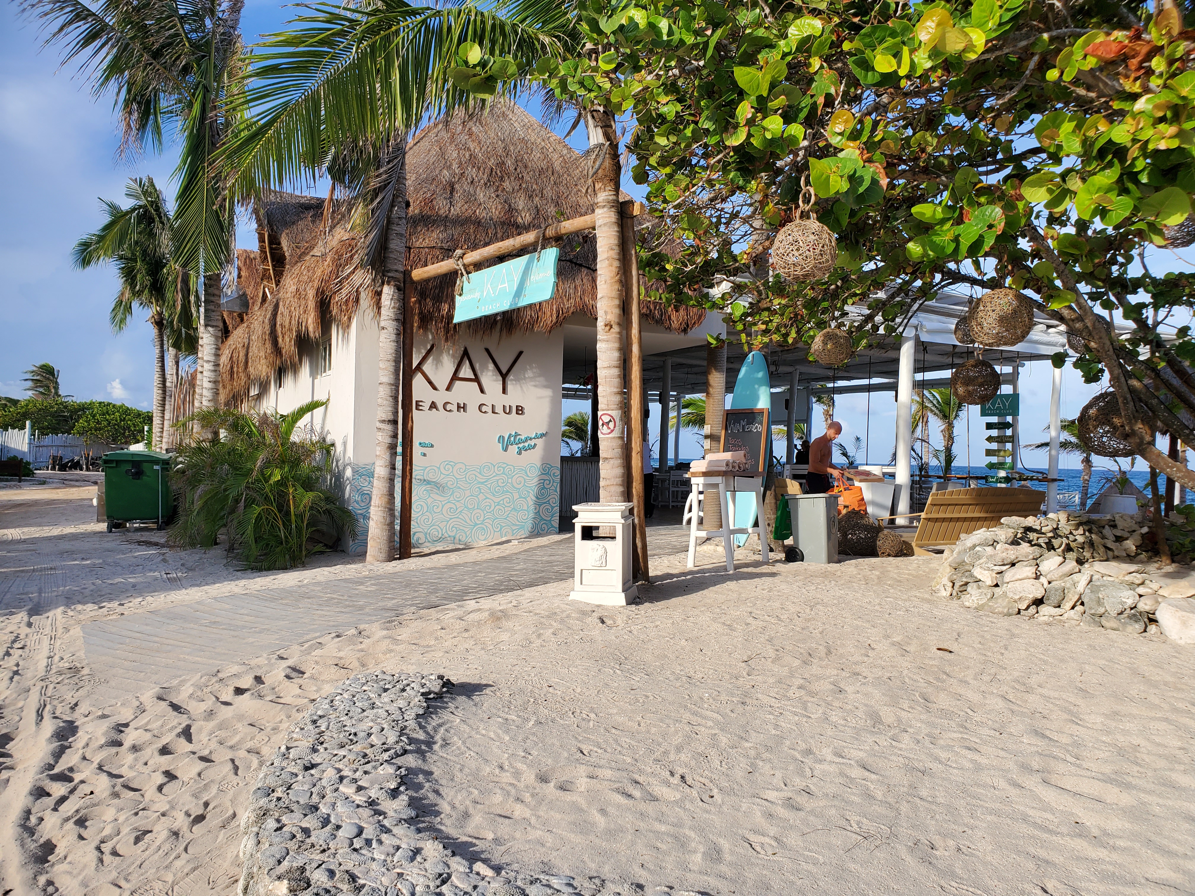 Kay Beach Club in Akumal